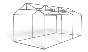 Párty stan PVC 3x6m PREMIUM