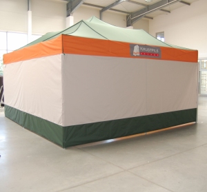 Nůžkový stan TĚŽKÝ 5x5