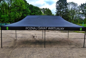 Nůžkovy stan 3x4,5 s potiskem