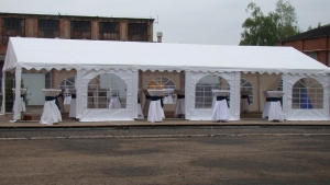 Párty stan PVC 5x12m PREMIUM