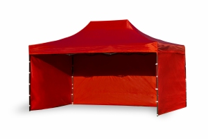 Namiot ekspresowy 3x4,5m Czerwony