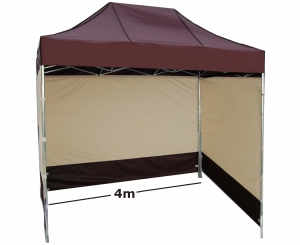 Boční stěna 4m plná